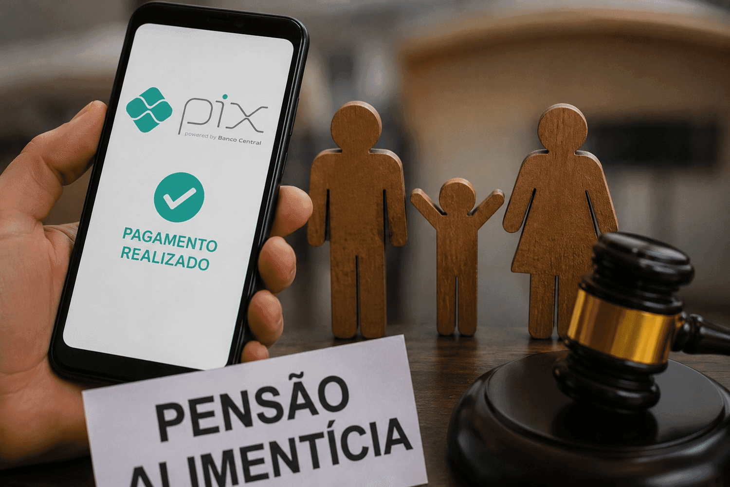 Pix passa a ser utilizado para pagamento automático de pensão alimentícia