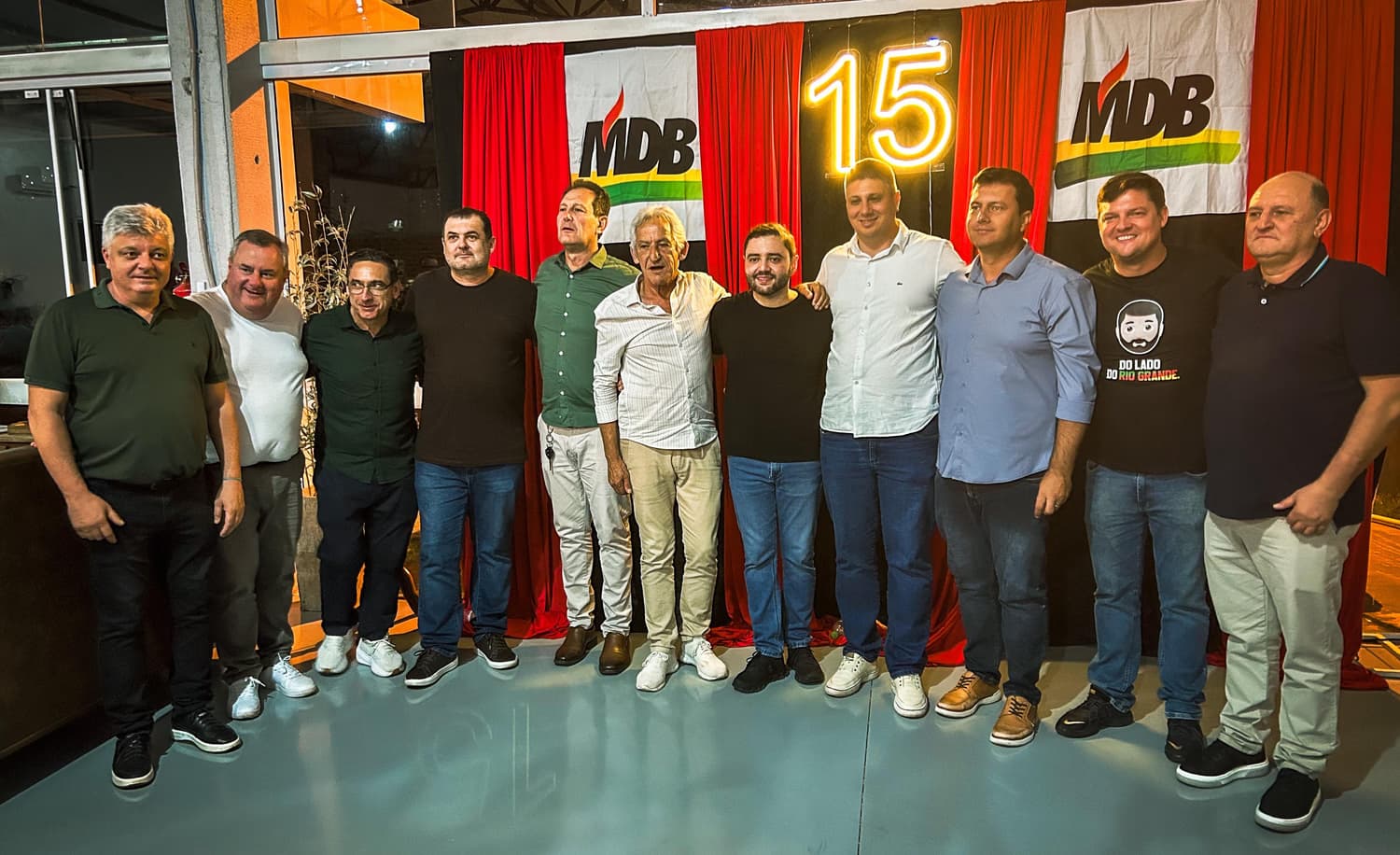 Coordenadoria do MDB do Médio Alto Uruguai mobiliza grande reunião em Seberi com a presença do vice-governador do RS