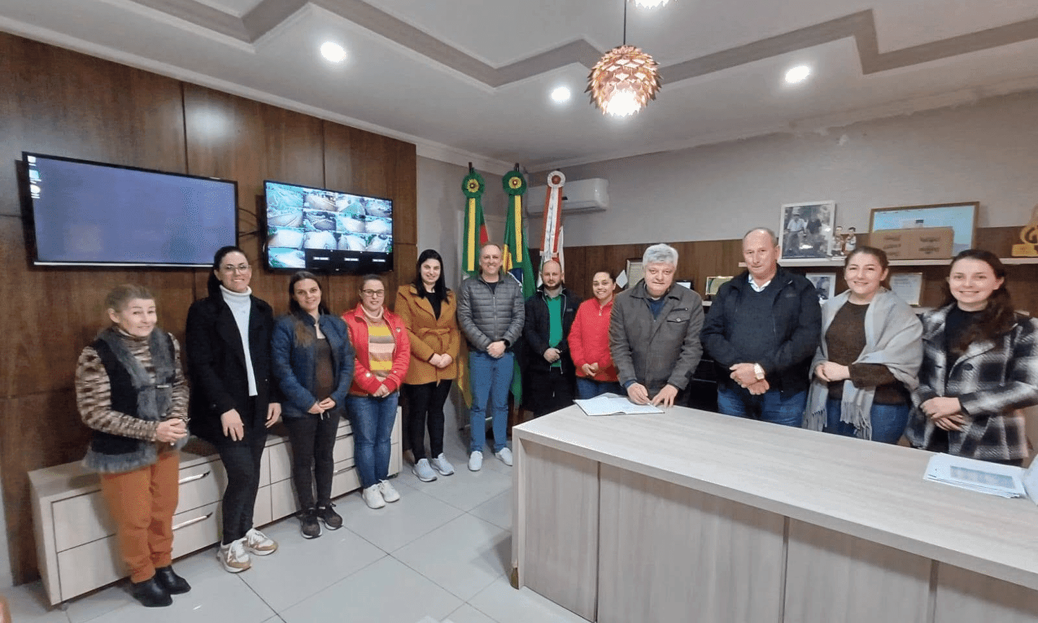 Vice-prefeito de Liberato Salzano assume interinamente o Executivo