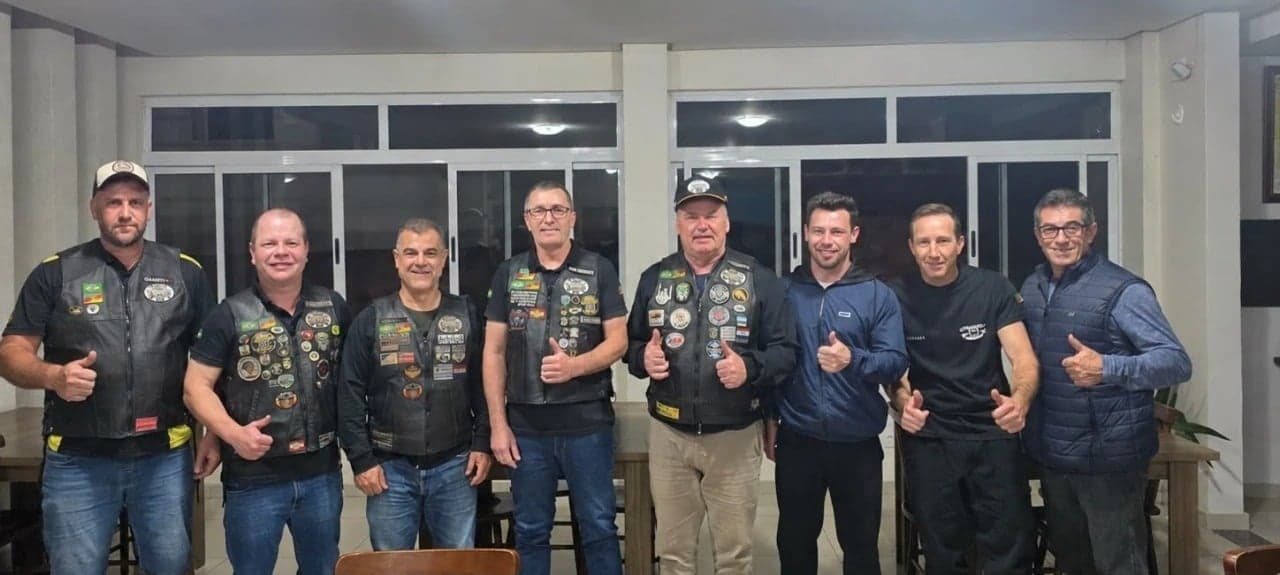 Moto Clube Rodeio celebra seis anos e apresenta nova diretoria