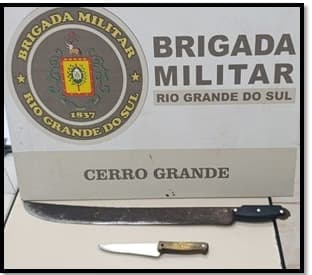 Idoso é preso por ameaça em Cerro Grande