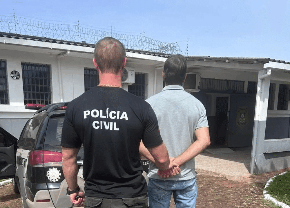 Polícia Civil cumpre mandado de prisão em desfavor de suspeito de homicídio em Planalto