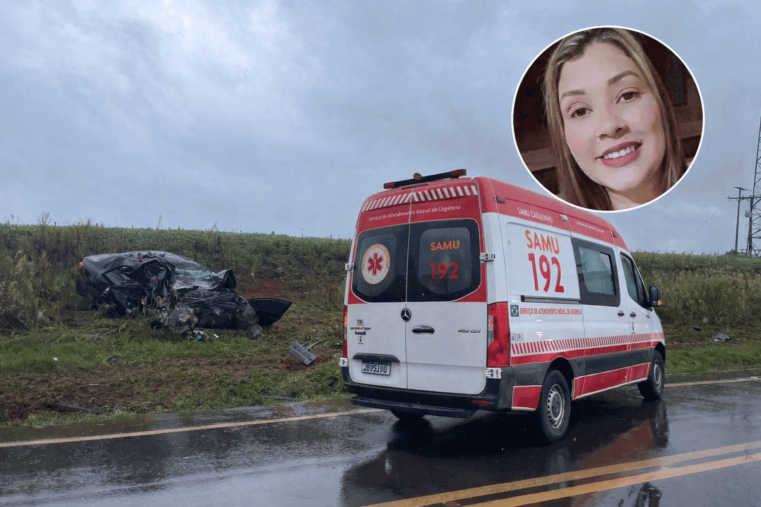 Mulher que vinha para o velório do pai em Jaboticaba morre em acidente na BR-386