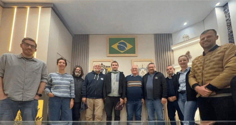 Ametista do Sul recebe pesquisadores do Brasil e da Alemanha para ampliar estudos sobre mineração