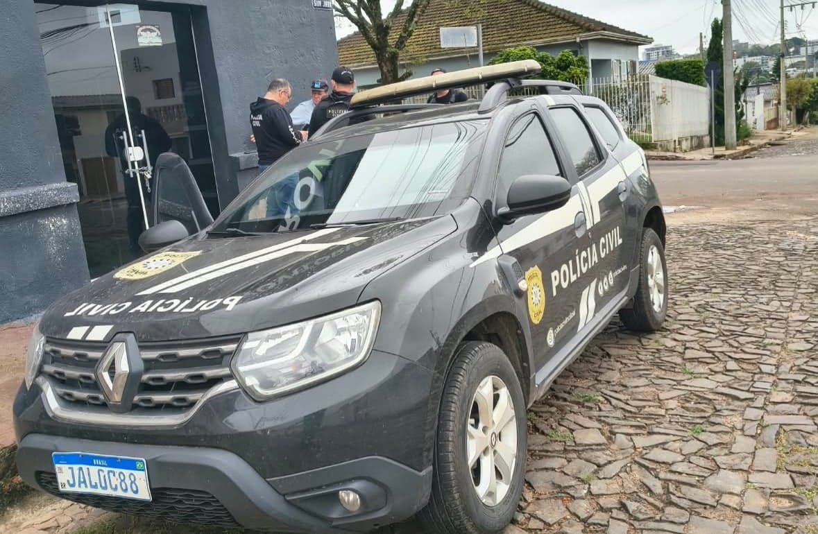 Operação Divisas cumpre mandado de busca e apreensão em estabelecimento de Palmeira das Missões