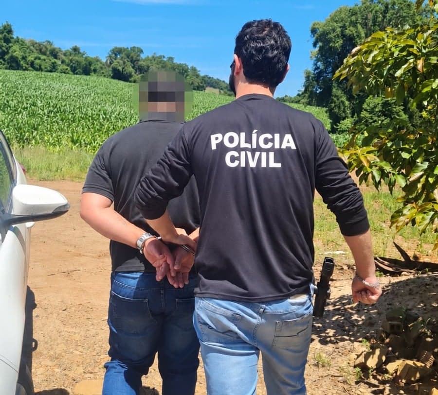 Condenado por estupro e cárcere privado é preso em Rodeio Bonito