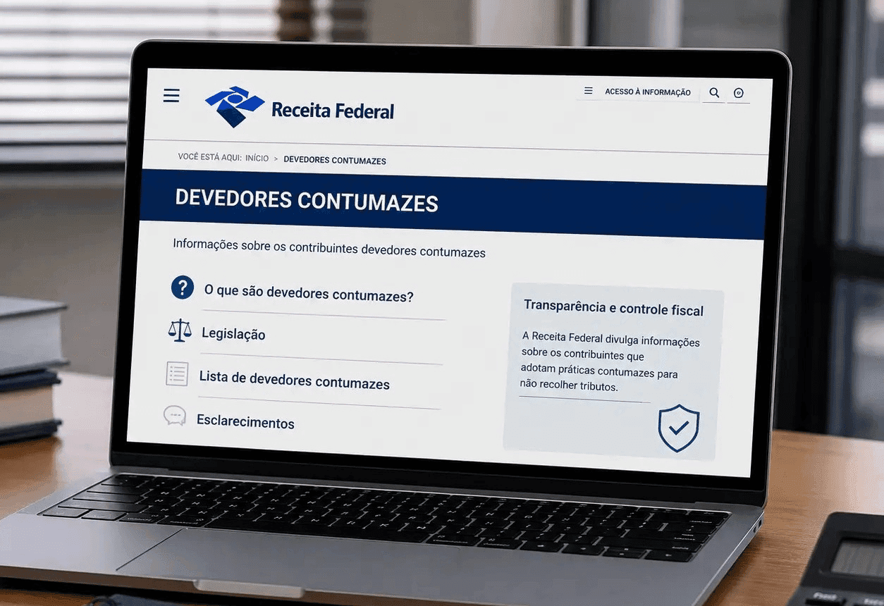 Receita passa a publicar lista de devedores contumazes