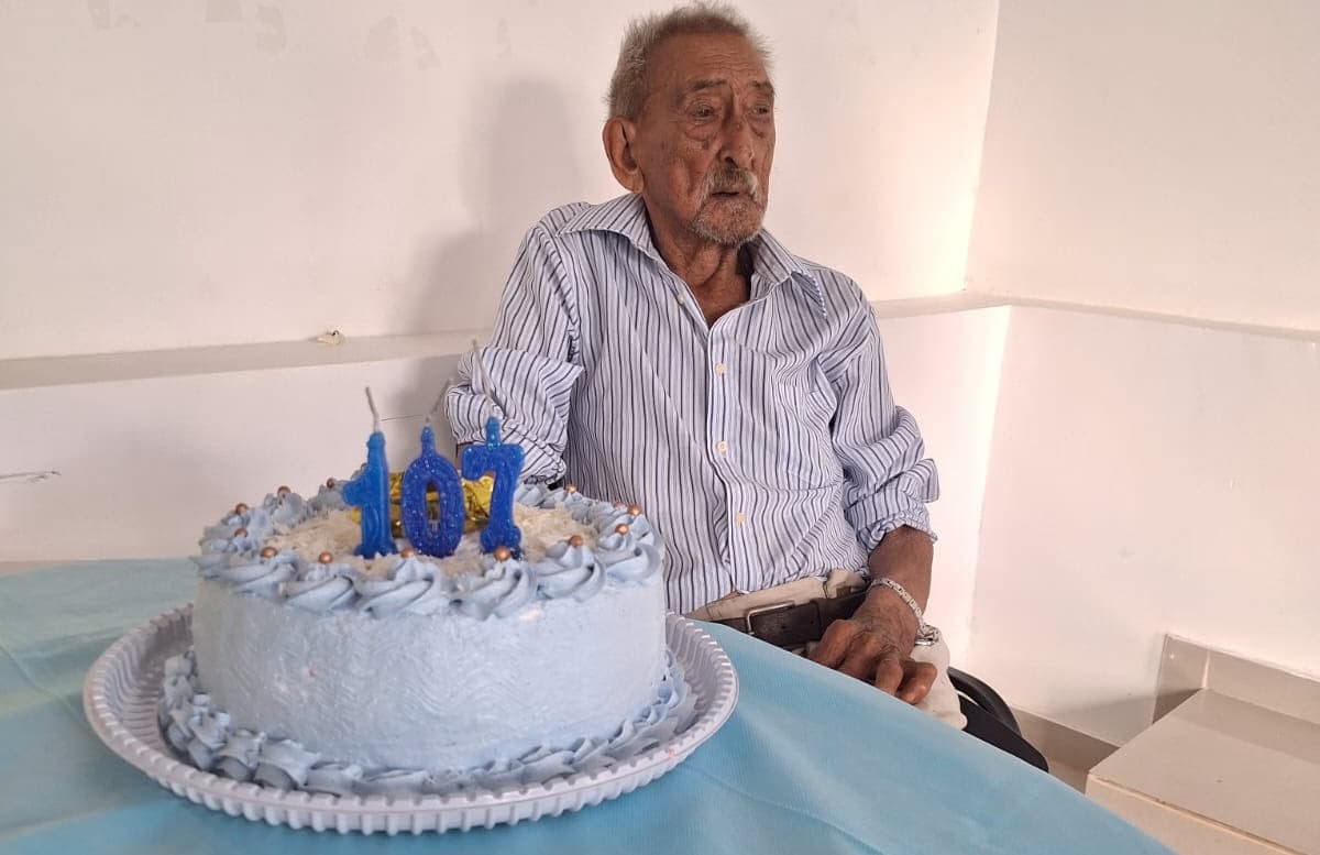 Morador de Cristal do Sul completa 107 anos e recebe homenagem