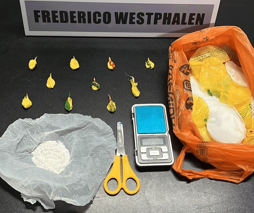 Jovem é preso por tráfico de entorpecentes em Frederico Westphalen